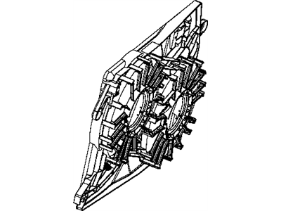 Dodge Challenger Fan Shroud - 68050294AA