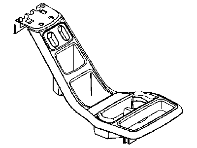 Mopar UE711T5AA Plate Floor Console