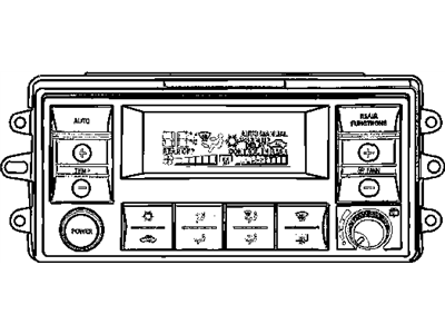 Mopar 55057279AA Air Conditioning And Heater Auxiliary Control Switch