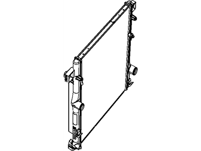 Mopar 68003966AB Engine Cooling Radiator