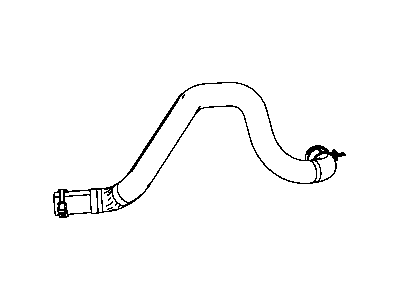 Mopar 55037943AA Hose-Radiator Inlet