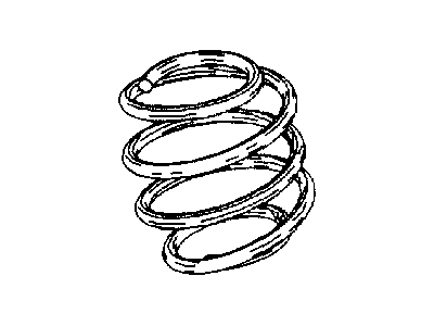 2010 Jeep Compass Coil Springs - 5105841AD