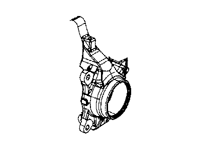 Mopar 5105810AD Front Knuckle And Hub