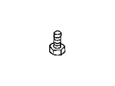 Mopar 6505381AA Screw-HEXAGON Head