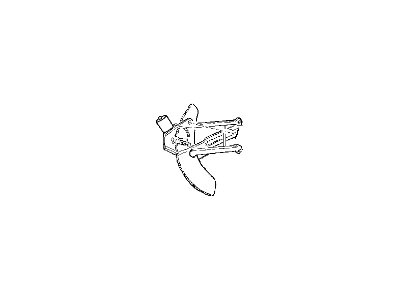 1998 Jeep Grand Cherokee Window Regulator - 4798378AB