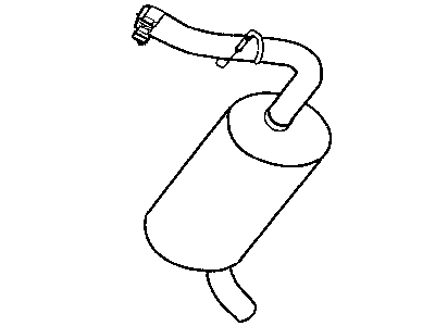 Mopar 5278503AE Exhaust Muffler