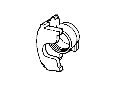 Mopar 4313391 Caliper Housing, Partial, Right