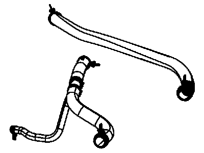 Mopar 5058998AB Hose-Radiator Outlet