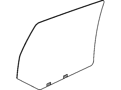 Mopar 55394310AA Glass-Rear Door