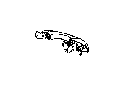 Mopar 4589009AD Handle-Exterior Door