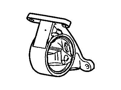 Mopar 52058936AC INSULATOR-Engine Mount