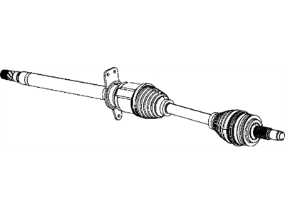 2014 Dodge Dart Axle Shaft - 52123542AC