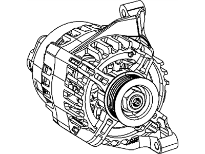 2013 Dodge Dart Alternator - 56029579AB