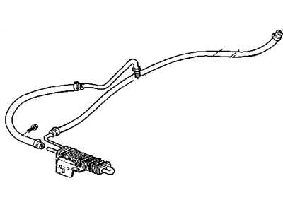 2002 Dodge Ram 2500 Power Steering Hose - 52038567AC