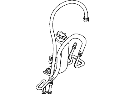 Mopar 52038434AB Line-Power Steering Pressure