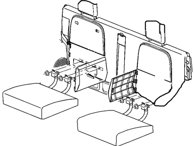 Mopar 1AY141DHAA Bezel-Seat Pivot