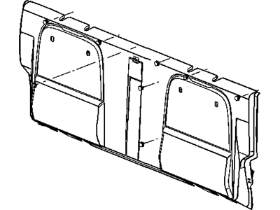 Mopar 5JJ381DHAA BOLSTER-Cab Back