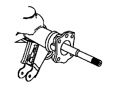 Mopar 52111899AA Rear Axle Shaft Right