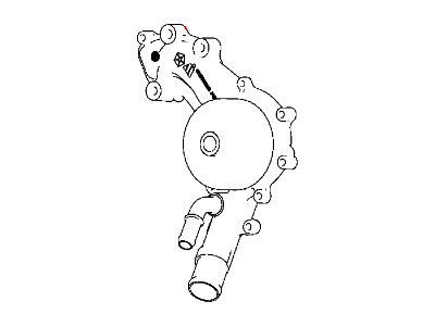 Mopar 5184498AJ Engine Cooling Water Pump