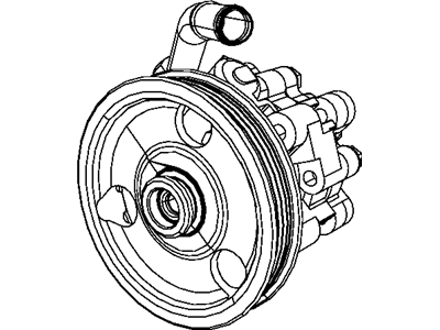 Mopar 4792574AA Pulley-Power Steering Pump