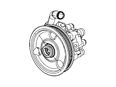 Mopar 5171827AB Power Steering Pump