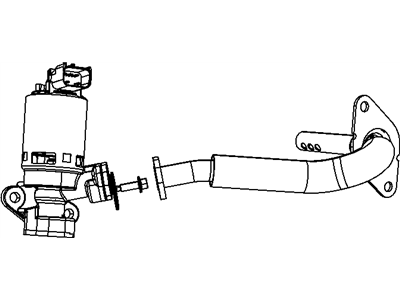 Mopar 4891606AD Tube-EGR Valve