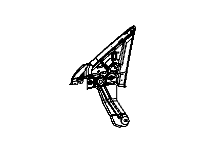 5008877AF Mopar Front Door Glass Channel Illustration 1 of 1