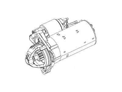 Ram 1500 Starter Motor - 56029667AA