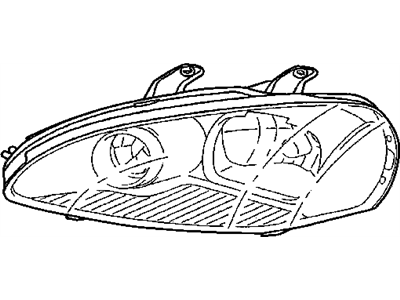 Mopar MN142063 Housing-HEADLAMP