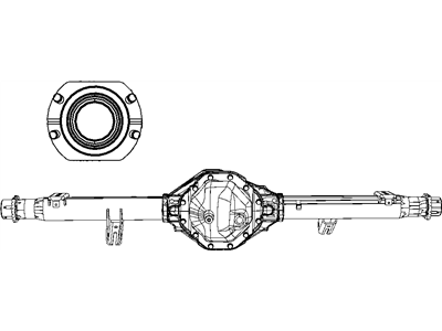 Mopar 5142612AC Axle-Service Rear