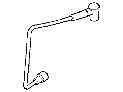 2002 Dodge Ram 2500 PCV Hose - 53041044