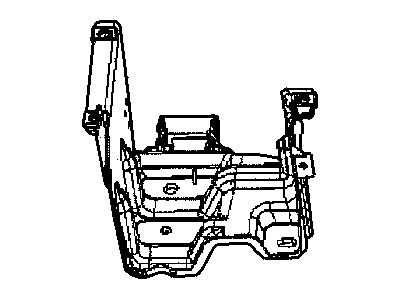 Mopar 4860363AB Bracket-Dash Panel Junction Box