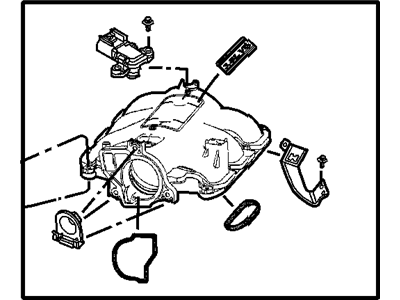 Mopar 4781578AE Plenum-Intake Manifold