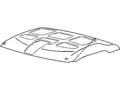 Mopar 5FG27TL2AF Headliner