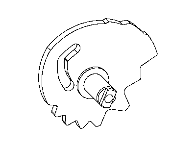 Mopar 68001925AA Sector-Transfer Case