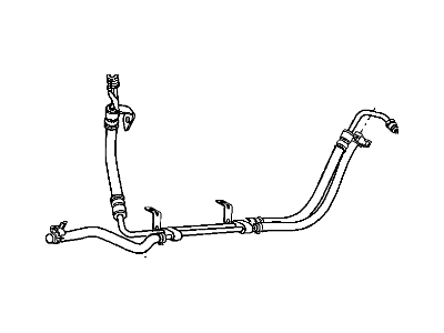 Chrysler PT Cruiser Power Steering Hose - 5272319AK