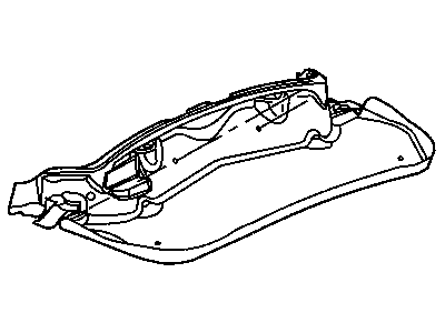 Mopar TU06VXLAB SLINGWELL-Folding Top