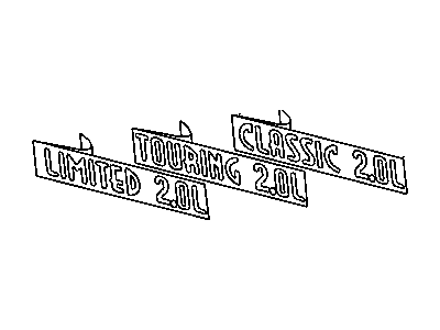 Mopar 5303535AA Nameplate