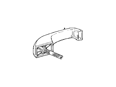 Mopar 55076303 Handle-Sliding Door Exterior