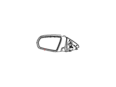 Chrysler Car Mirror - 1SX881W1AB
