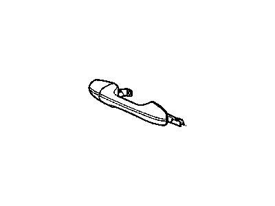 Mopar 4589036AA Bezel-Outside Door Handle