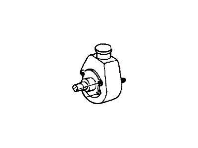 Mopar 52039145AB Steering Power Steering Pump