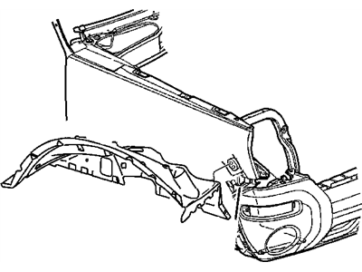 Mopar 55176858AI Shield-Front Inner