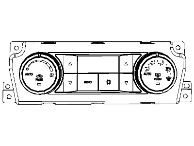 2011 Ram 1500 A/C Switch - 55056827AF