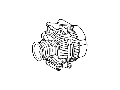 Mopar 5134205AA ALTERNATR