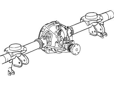 Mopar 5170340AA Axle-Service Rear