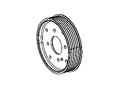 Mopar 68012421AA PULLEY-TENSIONER