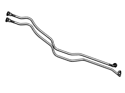 Mopar 68039417AA Tube-Fuel Return