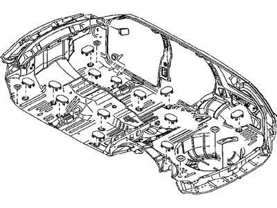 Mopar 55136844AD Filler-Floor