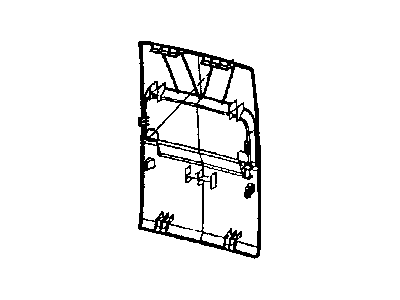 Mopar YM351DAAA Panel-Front Seat Back